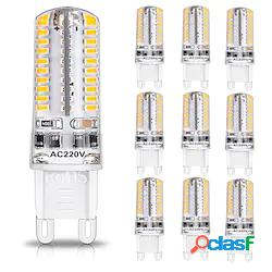 g9 dimmerabile led bi-pin lampadina mais 72led 600lm 5w