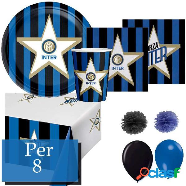 kit N.49 INTER NEW PER LA TAVOLA