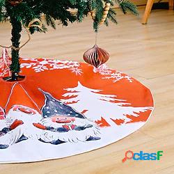 stampa decorativa di cartoni animati foresta fiocco di neve