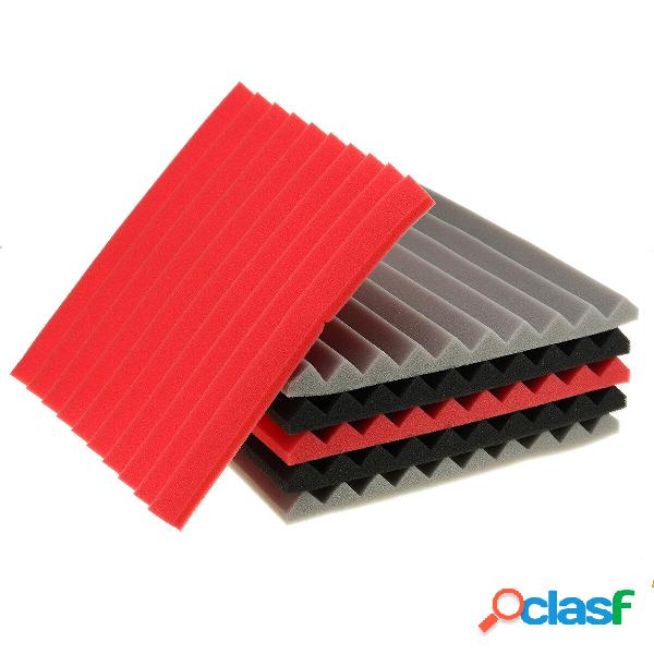12Pcs Pannelli In Schiuma Insonorizzata Riduzione del Rumore