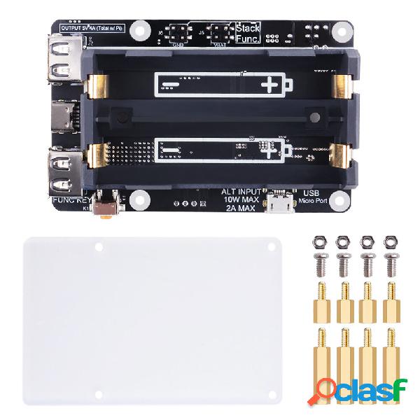 52Pi UPS V5 con modulo di gestione della protezione RTC