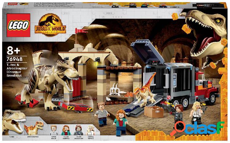 76948 LEGO® JURASSIC WORLD™ T REX & Atrociraptor:
