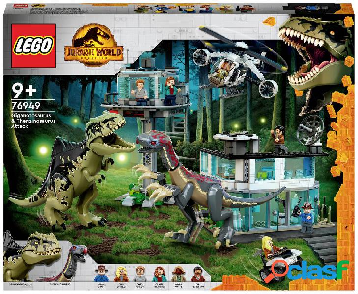 76949 LEGO® JURASSIC WORLD™ Attacco Giganotosaurus &