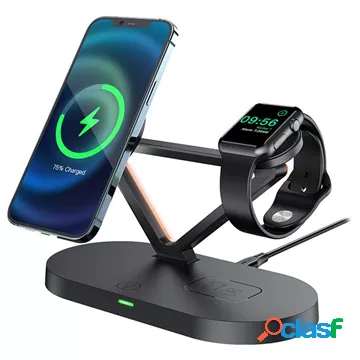 Acefast E9 Wireless Charging Station with Mood Light - 45W -
