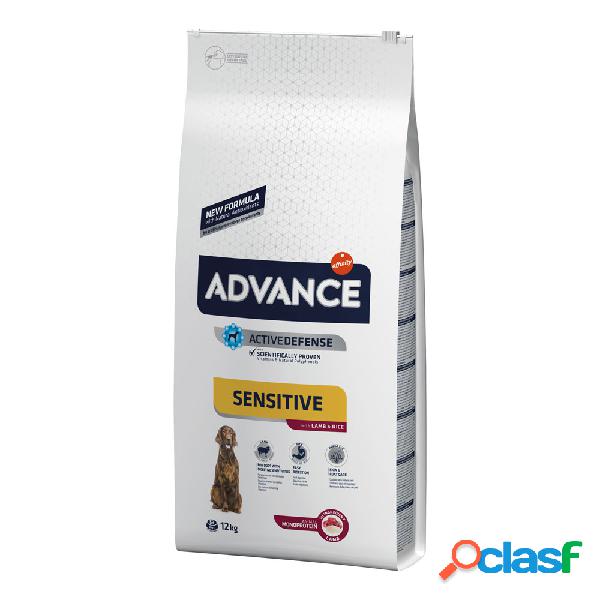 Advance Sensitive Adult con Agnello e Riso 12 kg.