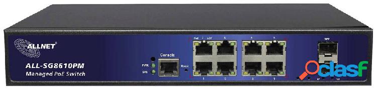 Allnet ALL-SG8610PM Switch di rete 8+2 porte 10 / 100 / 1000