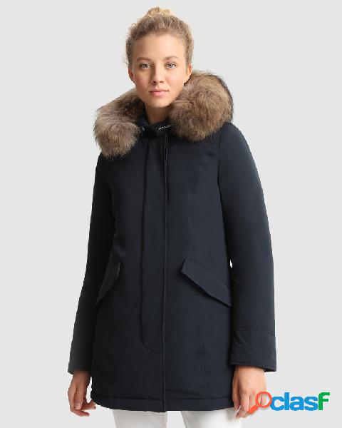 Arctic Parka luxe blu nella nuova versione in poliestere