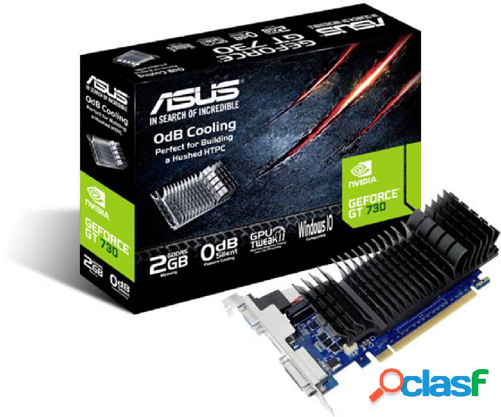 Asus Scheda grafica Nvidia GeForce GT730 2 GB RAM GDDR5 PCIe
