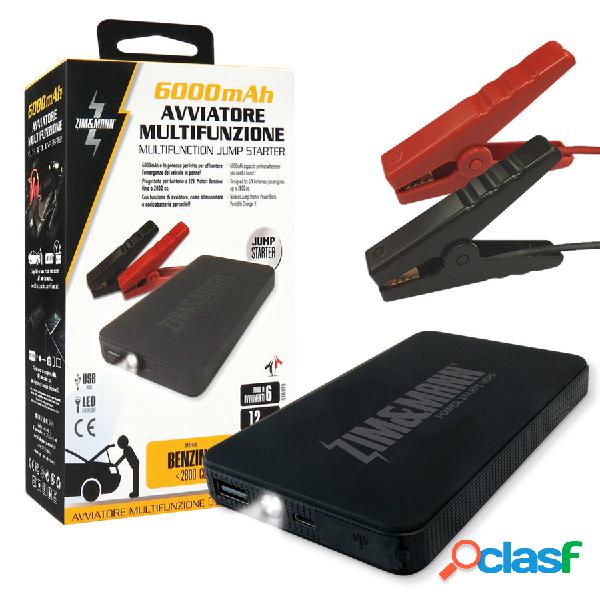 Avviatore con batteria al litio Power 6000mAh - ZIM&MANN