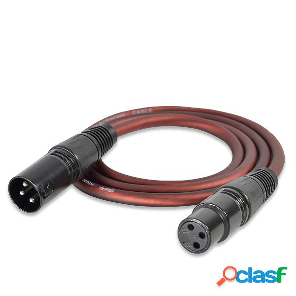 BAYNAST JQB-8805 3Pin XLR maschio a XLR femmina Microfono