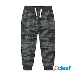 Bambino Da ragazzo Pantaloni Verde Verde militare Grigio