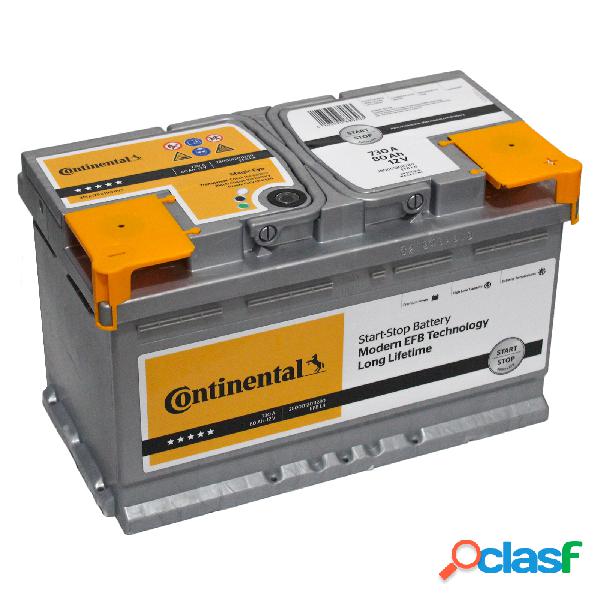 Batteria Auto CONTINENTAL EFB Start&Stop 80Ah 730A 12V
