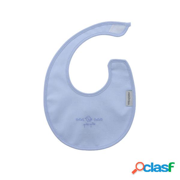 Bavetta Rotonda Velcro Pio Pio Azzurro 16X19X1 Cm