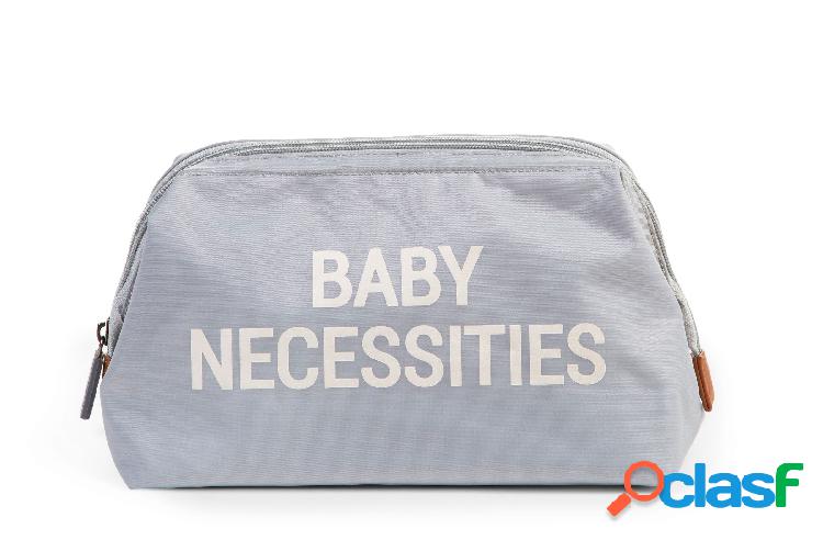 Borsa da Toilette Childhome Baby Necessities Grigio