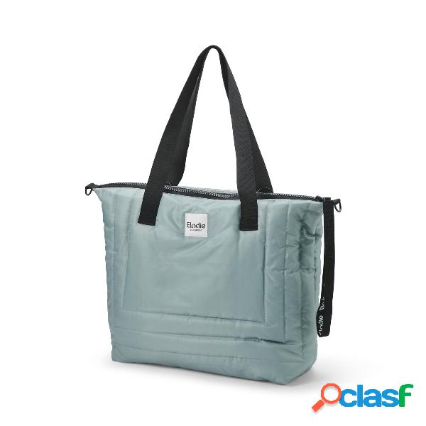 Borsa per il Cambio Quilted Elodie Details Pebble Green