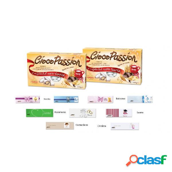 CONFETTI CRISPO CIOCOPASSION RIPIENO CEREALI 2 KG + 100