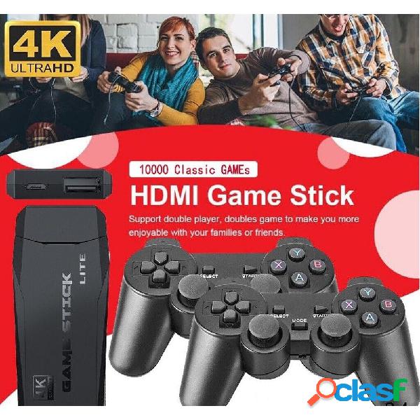 CONSOLE WIRELESS HDMI 4K TV GAME STICK 10000 GIOCHI