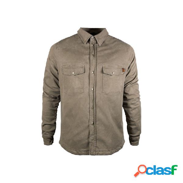 Camicia moto John Doe XTM cammello