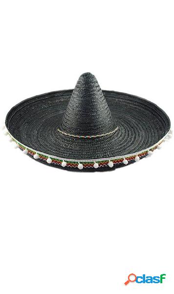 Cappello messicano medio nero