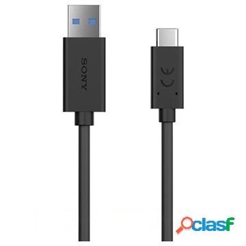 Cavo Sony UCB30 USB tipo C ad alta velocitÃ - 1 m - nero