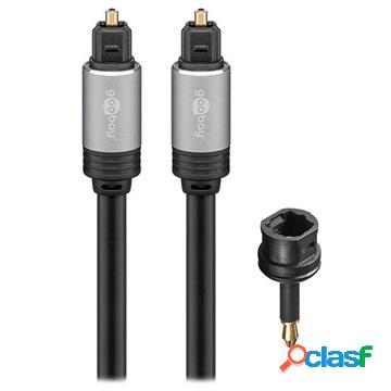 Cavo audio ottico Toslink Goobay Plus (S/PDIF) - 1,5 m