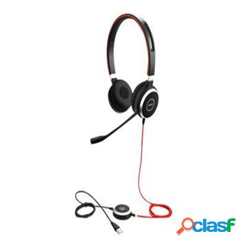 Cuffie con Cablaggio Stereo Jabra Evolve 40 UC - Nere