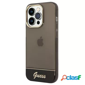Custodia Ibrida Guess Translucent per iPhone 14 Pro Max -