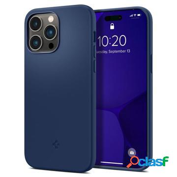 Custodia Spigen Silicone Fit Mag iPhone 14 Pro Max - Blu