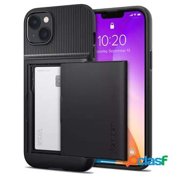 Custodia Spigen Slim Armor CS per iPhone 14 - Nera