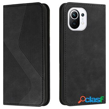 Custodia a portafoglio per Xiaomi Mi 11 in stile business -