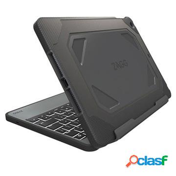 Custodia con tastiera Bluetooth ZAGG Rugged Book per iPad