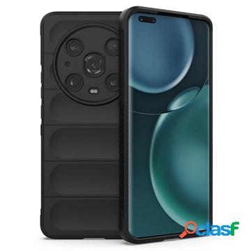 Custodia in TPU Honor Magic4 Pro serie robusta - nera