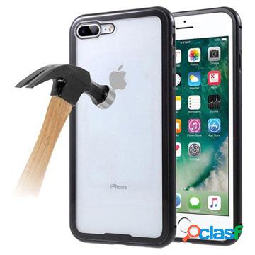 Custodia magnetica per iPhone 7 Plus / 8 Plus con retro in