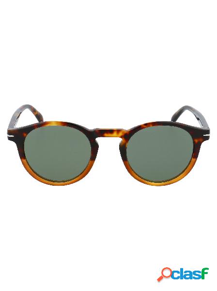 DAVID BECKHAM OCCHIALI DA SOLE UOMO DB1036S2OKO7 METALLO