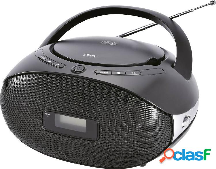 Denver TC-29 Radio CD FM CD, FM Nero