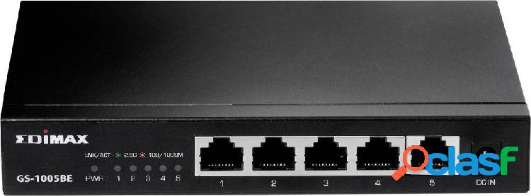 EDIMAX GS-1005BE Switch di rete 5 Porte 2.5 GBit/s
