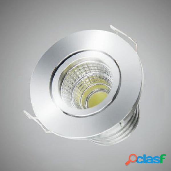 FARETTO 1 LED COB INCASSO 3 WATT 270LM ORIENTABILE LUCE