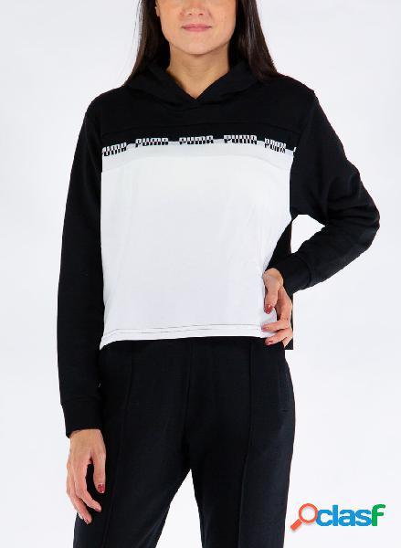 FELPA AMPLIFIED CROPPED HOODIE