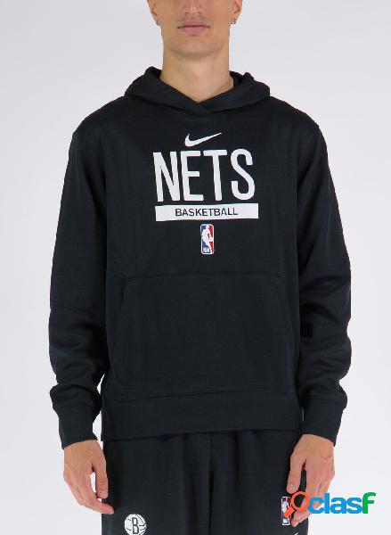 FELPA NBA CON CAPPUCCIO BROOKLYN NETS