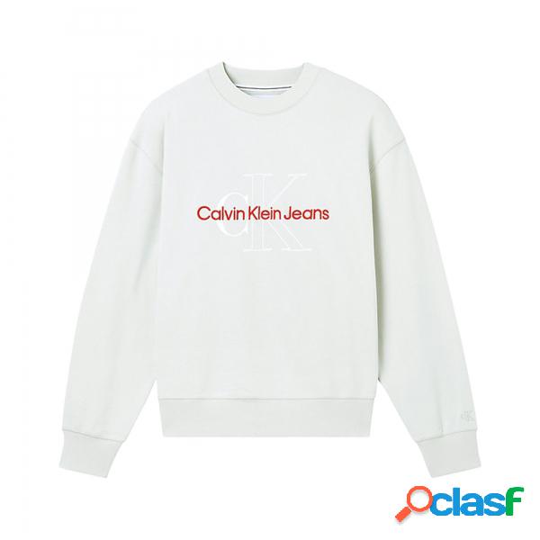 Felpa ampia con monogramma di Calvin Klein Calvin Klein -