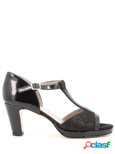 Fiorella Scarpe tacco largo e strass, 142814 0795 - Vernice
