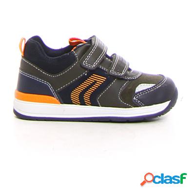 GEOX Rishon sneaker bambino - verde arancione