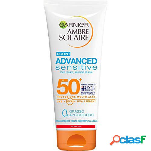 Garnier ambra solaire advanced sensitive latte protettivo