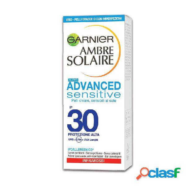 Garnier ambre solaire advanced sensitive crema viso