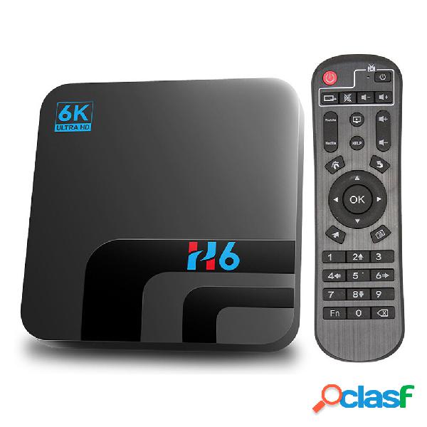 H6 H616 TV BOX Android 10.0 2G + 16GB 6K HDR 3D Video UHD