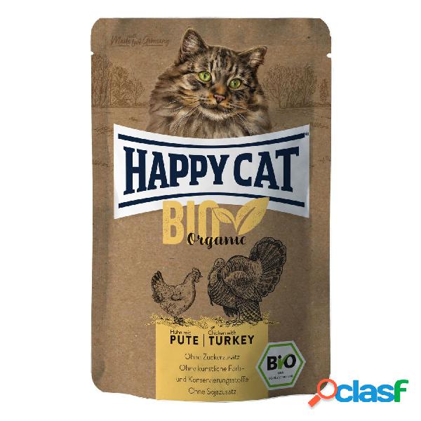 Happy Cat Bio Organic Pollo e tacchino 85 gr
