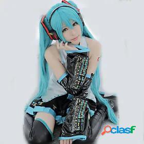 Inspired by Vocaloid Miku Video Game Cosplay Costumes Anime