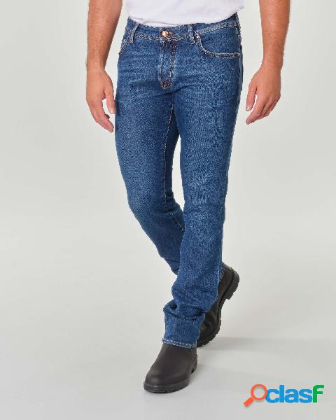 Jeans Nick lavaggio medio stone washed