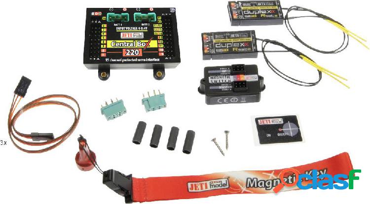 Jeti Central Box 220 Switch per batteria 4 - 8.4 V