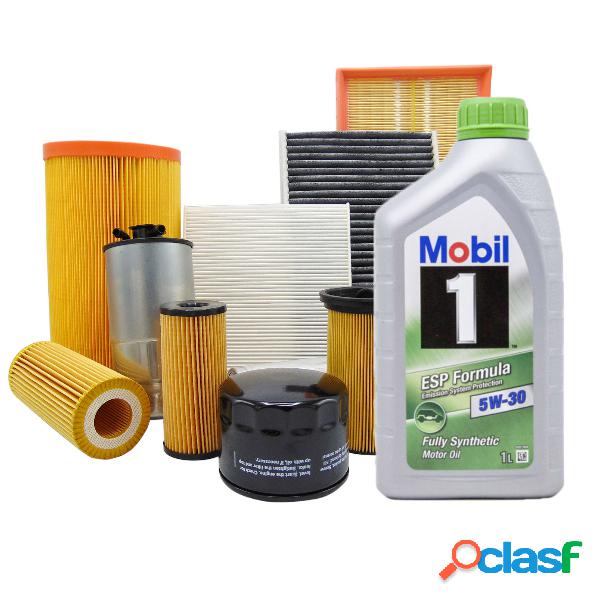 Kit tagliando e Olio MOBIL Mercedes Classe A (W169, W245)